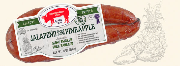 Pork Jalapeno Sausage 500gm - Solisege Fresh Pork Sausages