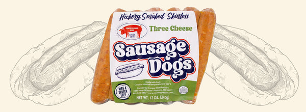 Three Cheese Sausage Dogs